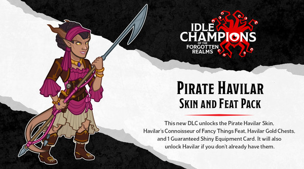 【图】Pirate Havilar Skin & Feat Pack(截图2)