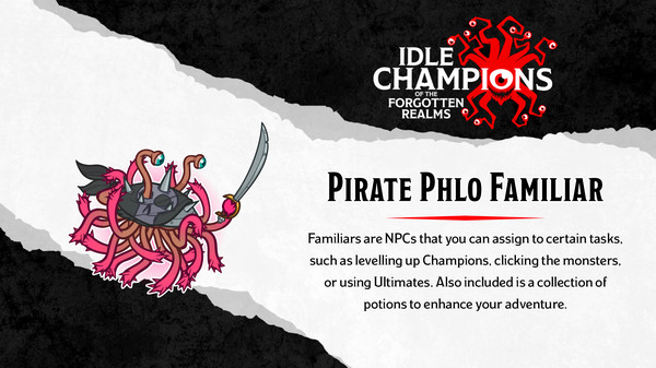 скриншот Idle Champions - Pirate Briv & Phlo Theme Pack 3