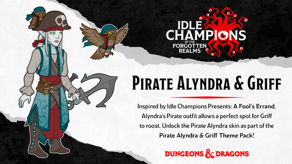 скриншот Idle Champions - Pirate Alyndra & Griff Theme Pack 2
