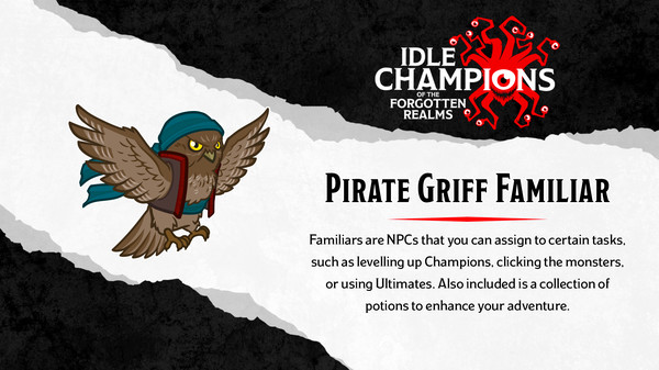 скриншот Idle Champions - Pirate Alyndra & Griff Theme Pack 3