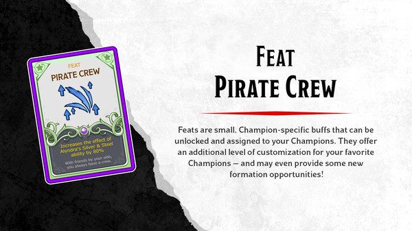 скриншот Idle Champions - Pirate Alyndra & Griff Theme Pack 4