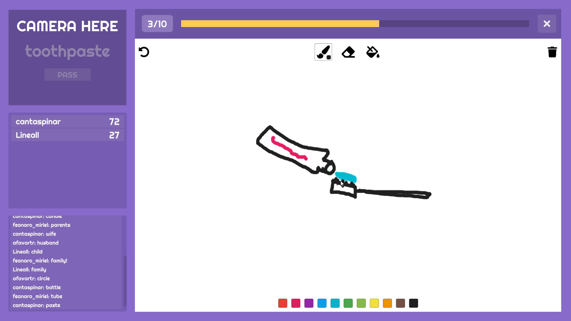 Indie) Pictionary Online