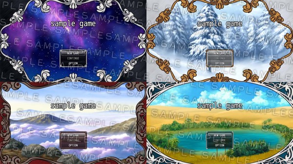 RPG Maker MZ - Krachware User Interface Material POPFANTASY