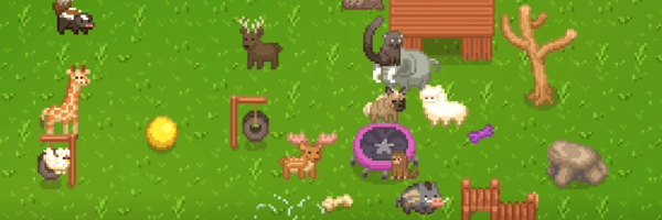 lets make a game where you go to a island with animals and do