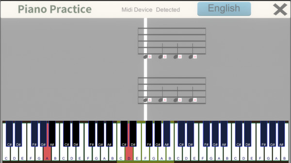 Скриншот из Piano Practice