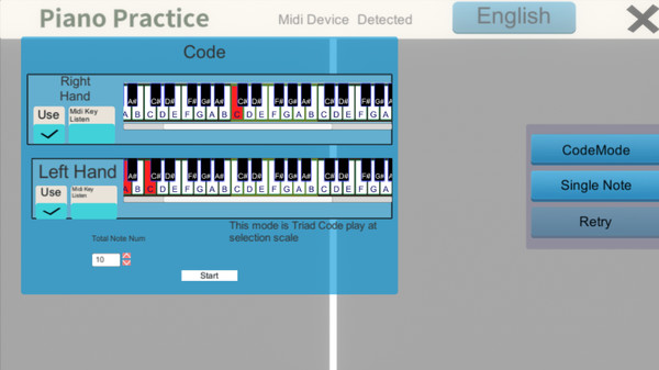 скриншот Piano Practice 2