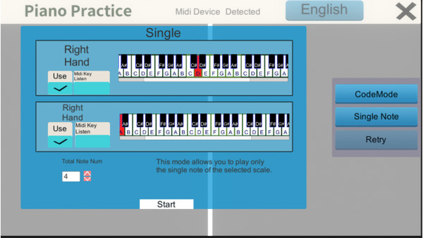 скриншот Piano Practice 3