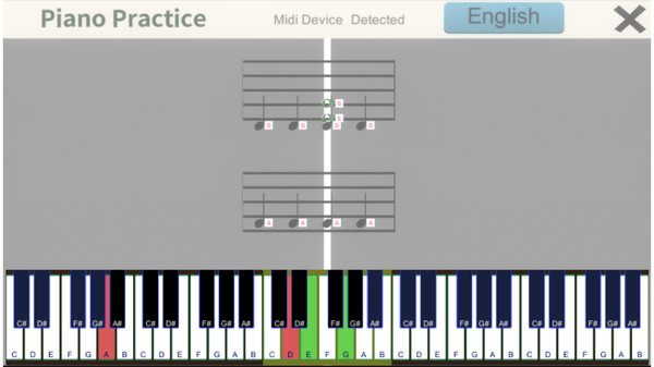Скриншот из Piano Practice