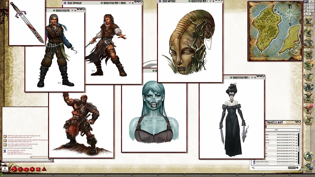 Fantasy Grounds - Pathfinder RPG - Skull & Shackles AP 5: The Price of Infamy Featured Screenshot #1