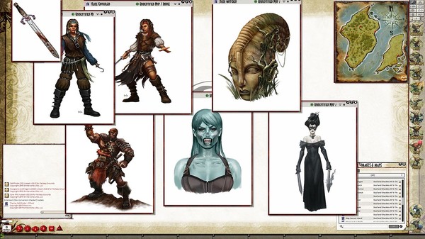 скриншот Fantasy Grounds - Pathfinder RPG - Skull & Shackles AP 5: The Price of Infamy 0