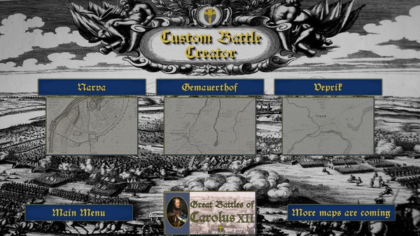 Great Battles of Carolus XII game for Linux 1