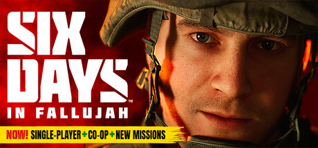 Steam header art for Six Days in Fallujah