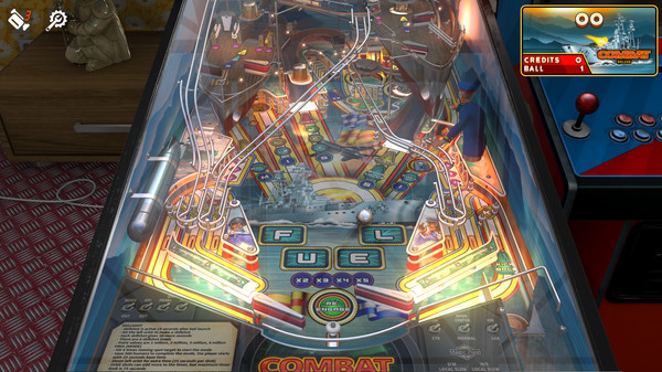 скриншот Zaccaria Pinball - Combat Deluxe Pinball Table 2