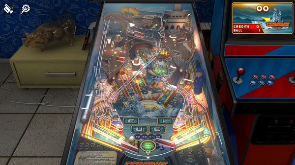 скриншот Zaccaria Pinball - Combat Deluxe Pinball Table 0