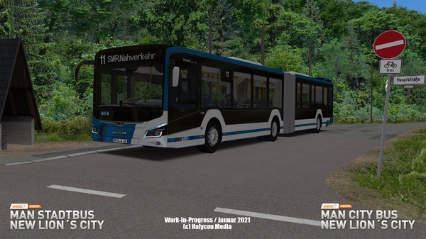 скриншот OMSI 2 Add-on MAN Stadtbus New Lion's City 1