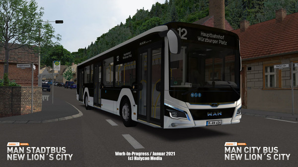 скриншот OMSI 2 Add-on MAN Stadtbus New Lion's City 0