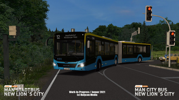 скриншот OMSI 2 Add-on MAN Stadtbus New Lion's City 5
