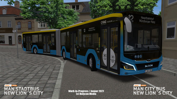 скриншот OMSI 2 Add-on MAN Stadtbus New Lion's City 3