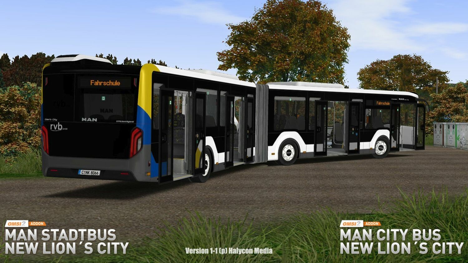OMSI 2 Add-on MAN Stadtbus New Lion's City Featured Screenshot #1