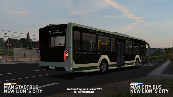 скриншот OMSI 2 Add-on MAN Stadtbus New Lion's City 2