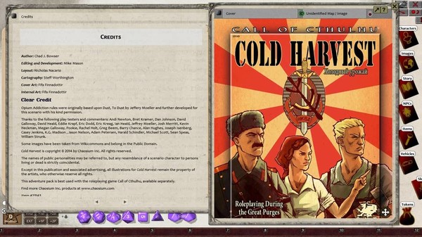 скриншот Fantasy Grounds - Cold Harvest 1