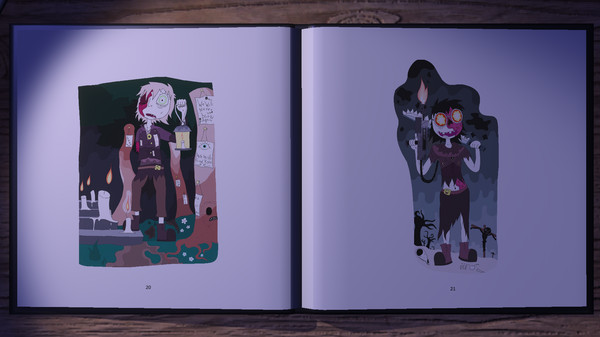 Скриншот из Oakrot - it's literally a book