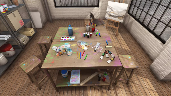 Artist and Clothing Shop game for Linux 1