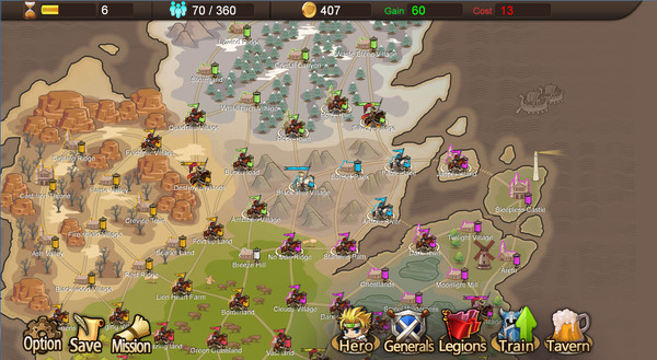 Скриншот из Age of Legion