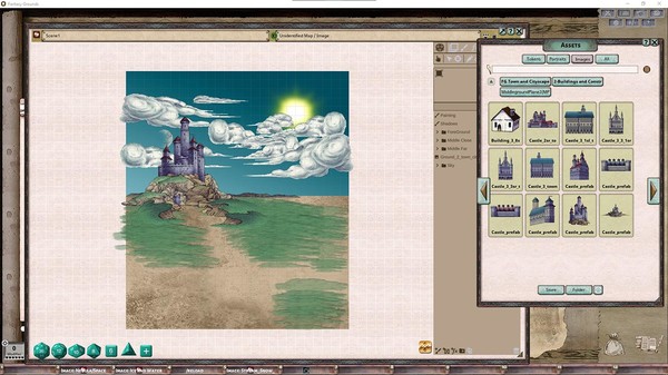 Fantasy Grounds - FG Town & Cityscapes Map Pack