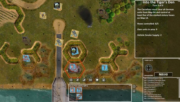 скриншот Lock 'n Load Tactical Digital: Battles to the Rhine Battlepack 3