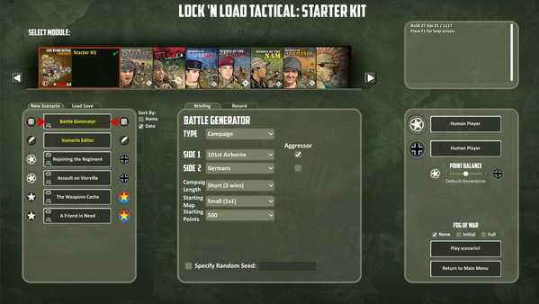 скриншот Lock 'n Load Tactical Digital: Battle Generator 0