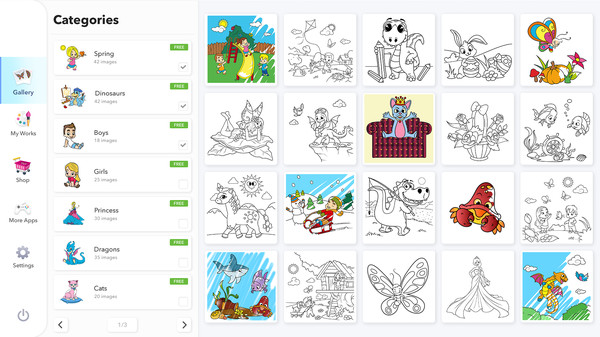 скриншот Coloring Book for Kids - Expansion Pack 5