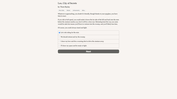 Lux, City of Secretsfor windows and Linux 1