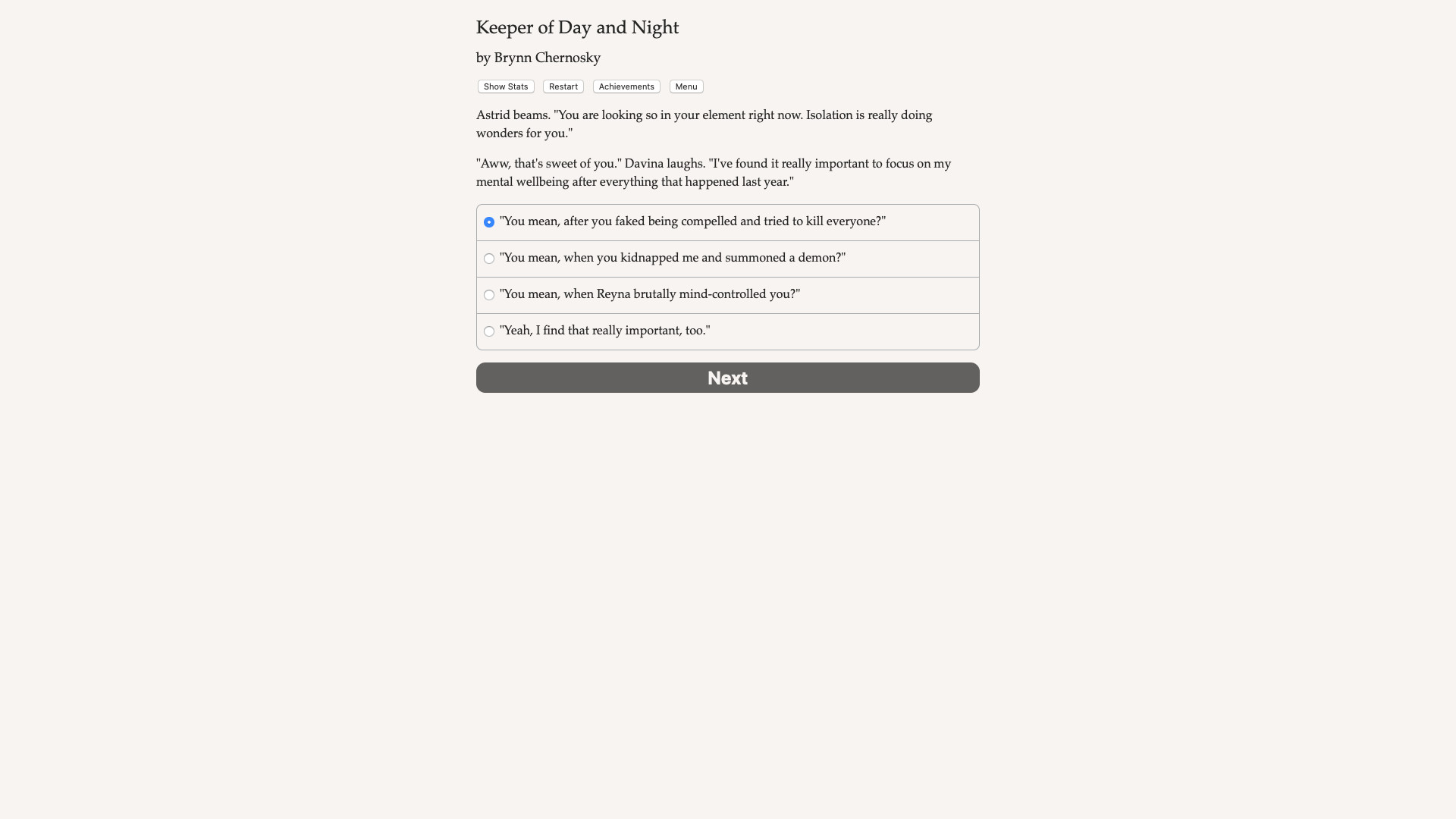 Keeper of the Day and Night Demo #4