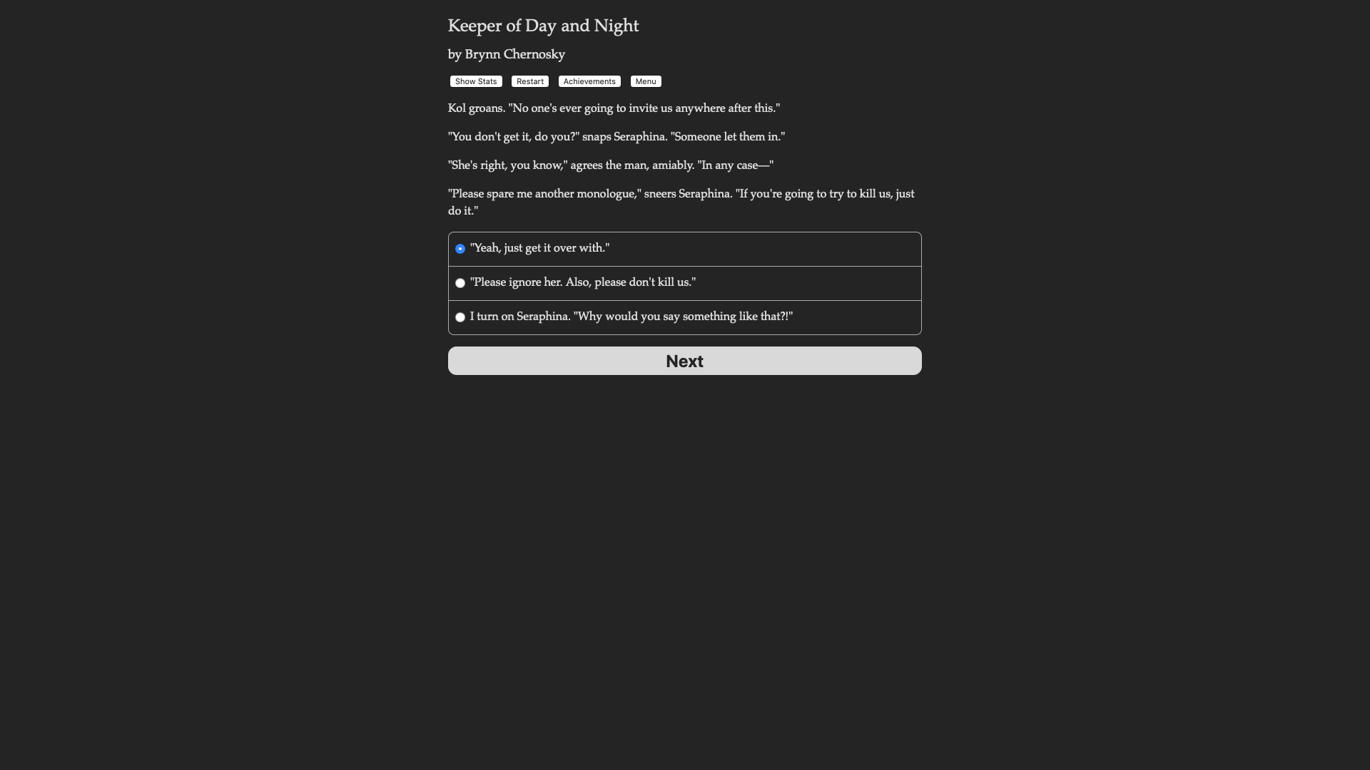 Keeper of the Day and Night Demo #5