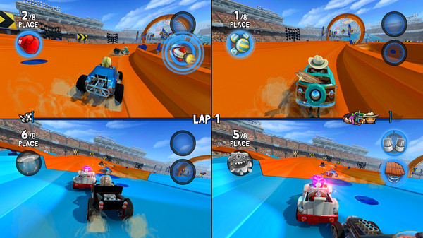Скриншот из Beach Buggy Racing 2: Hot Wheels™ Booster Pack