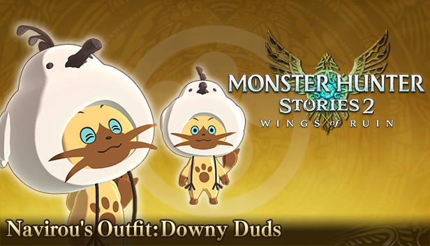 Monster Hunter Stories 2: Wings of Ruin - Navirou's Outfit: Downy Duds on  Steam