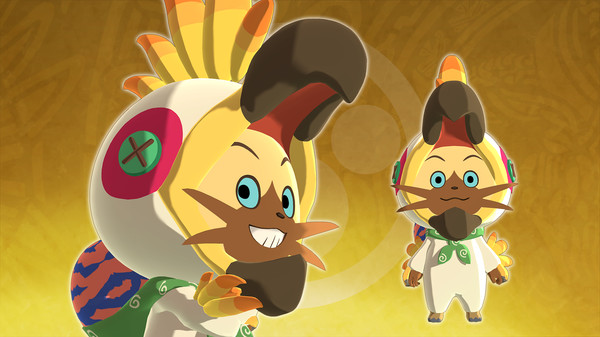 Скриншот из Monster Hunter Stories 2: Wings of Ruin - Navirou's Outfit: Kulu-Ya-Ku Costume Скриншот из Monster Hunter Stories 2: Wings of Ruin - Navirou's Outfit: Kulu-Ya-Ku Costume