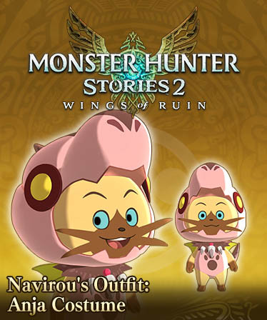 Monster Hunter Stories 2: Wings of Ruin - Navirou's Outfit: Anjanath Costume