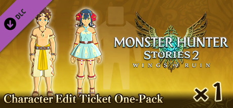 Monster Hunter Stories 2: Wings of Ruin - Character Edit Ticket One-Pack banner image