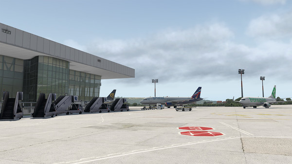 скриншот X-Plane 11 - Add-on: Aerosoft - Airport Split 4