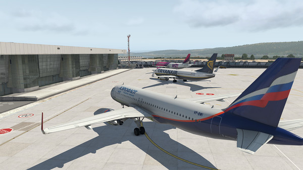 скриншот X-Plane 11 - Add-on: Aerosoft - Airport Split 1