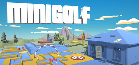 Minigolf banner