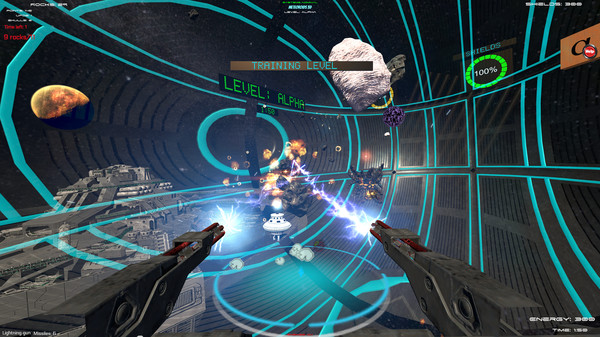Meteoroids 3D game for Linux 1