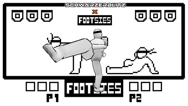 скриншот Schwarzerblitz - FOOTSIES Collaboration Costume 0
