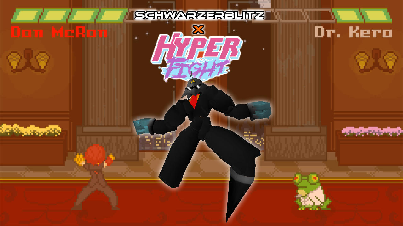 Schwarzerblitz - HYPERFIGHT Collaboration Costume Featured Screenshot #1