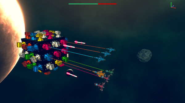 Space Cube Tower Defense game for Linux 1