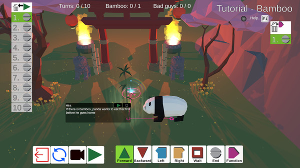 Bamboo Forest game for Linux 1
