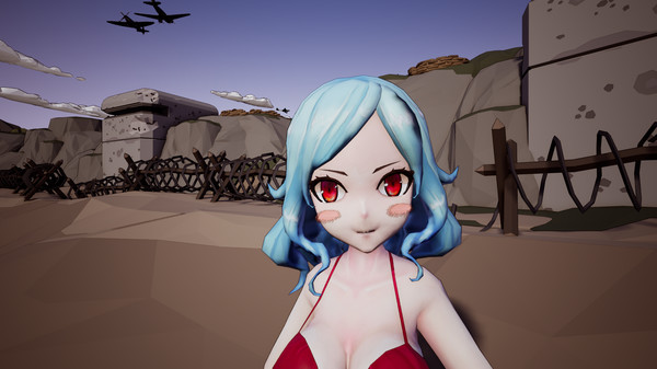 Inglorious Waifu VS Nazi Zombies game for Linux 1