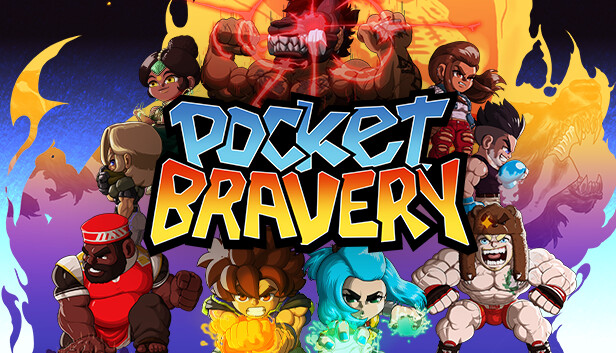 JOGO DE LUTA BRASILEIRO! Pocket Bravery no Steam Deck é imperdível! #p